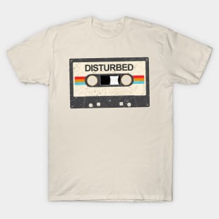 kurniamarga vintage cassette tape Disturbed T-Shirt